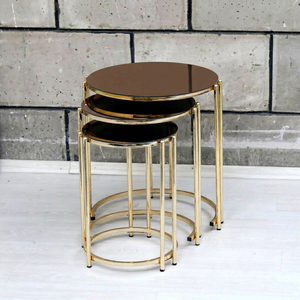Modern Simple Style Convertible Stainless Steel Coffee <b>Table</b> for Home Office Home Bar Living Room Use-NETRA FURNITURE 2 Year - Product Image 2