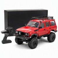 Mobil Mainan RC SUV WD Remote Control Off Road 4x4 dengan Ban Cadangan Bull Bar Bersertifikasi EN71 CE Kelas Hobi untuk Dewasa