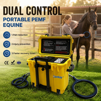 Appareil PEMF pour chevaux avec écran tactile, boucle papillon, pour améliorer la vitalité des animaux, destiné aux écuries, avec formation gratuite