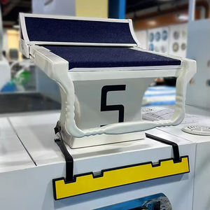 Aides pour la départ en natation - Blocs de départ en dos en PVC pour l'entraînement en natation sur piste et en piscine - Product Image 1