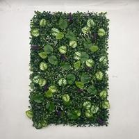 Décoration Murale Végétale Artificielle Suspendue pour Intérieur et Extérieur, Feuilles Vertes pour Jardin Vertical