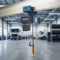 Nouvelle grue de levage électrique à télécommande 0,25-35T sur rail unique pour atelier, mines et construction