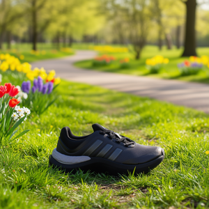 Zapatillas de Running Adidas Znsara para Mujer, Parte Superior de Malla Negra, Entresuela de EVA, Suela de Goma, Temporada de Primavera - Product Image 2