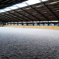 Arène de cheval d'intérieur, structure en acier pré-épilée, bon marché, accessoire d'équitation