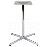 Base de table de réception de conférence de bistrot de réunion 4 étoiles en aluminium