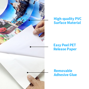 PVC Flex Banner Exterior Interior Publicidad Retroiluminada/frontlit Lona Tela banner rollo Guangzhou materiales imprimibles rollo al por mayor - Product Image 6