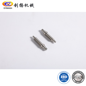 แกนส่งกำลังแบบหนอนเกียร์ S45C 40Cr ISO1328 ระดับ 7 DIN3974 ระดับ 8 สำหรับระบบขับเคลื่อนยานยนต์ - Product Image 5