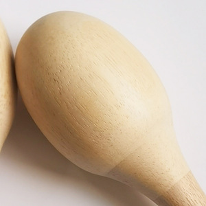 Maracas de madera al por mayor, instrumento de percusión con bola vibradora, instrumento de actuación, shaker de huevo - Product Image 3