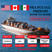 Agent logistique e-commerce, transitaire Chine-USA-Canada-Mexique, service DDP/DDU, livraison porte-à-porte, dropshipping rapide par air et mer
