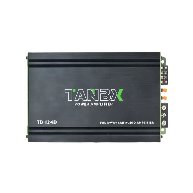 Factory New 4 Channel Sound Digital High Power Car Amplifier Professional High-quality Woofer Amplifier (TB-124D)