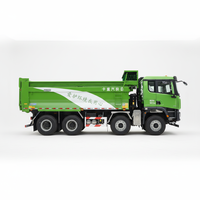 Camion benne chinois Shacman X5000 8x4 500HP pour le transport d'engins de chantier