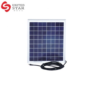 Ventilateur Cc 16 Pouces Ventilateur Solaire Một 5 Pales Ventilateur De Bảng Avec Lumiere Led - Product Image 5