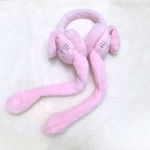 Lindos Orejeras de Conejo con Orejas Móviles, de Piel Sintética, Cálidas y Acogedoras para el Invierno, para Niños y Mujeres - Product Image 2