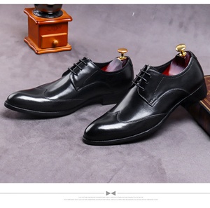 Zapatos de Negocios para Hombre, Impermeables, de Cuero Genuino, Cierre sin Cordones, para Oficina, Carrera, Todas las Temporadas, Ligeros, Antideslizantes, Florales - Product Image 3