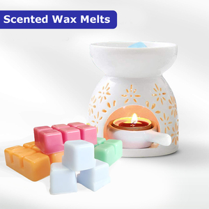 LITBRIGHT - Cubos de Cera Perfumada Personalizados con Forma de Concha, 6 Unidades, Aroma Intenso a Lavanda, Jazmín, Mango, Bayas y Sándalo - Product Image 4