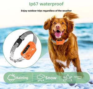 Mini dispositivo antiladridos inteligente a prueba de agua para perros, herramienta de entrenamiento recargable sin golpes - Product Image 1