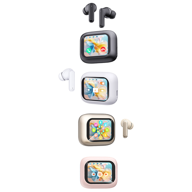 Custom Logo Wireless Earbuds Sports Gaming Headset with Charging Case and LED Battery Indicator