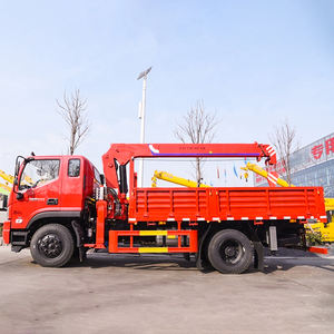 4WD 3-тонный самосвал с электрической лебедкой гидравлический кран SHACMAN Автомобильный Кран bom мобильный гидравлический автокран - Product Image 2