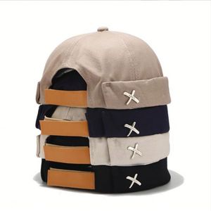 Chapeau en tissu melon pour <span class=keywords><strong>femme</strong></span>, version coréenne printemps-<span class=keywords><strong>été</strong></span>, style streetwear tendance, <span class=keywords><strong>bonnet</strong></span> et chapeau hip-hop - Product Image 1