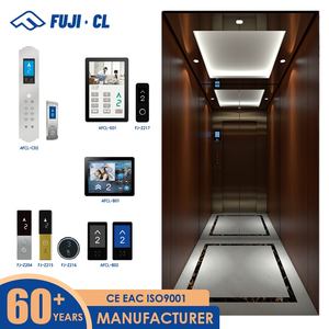 Ascensore Domestico Moderno FUJICL con Garanzia di 5 Anni sui Componenti Principali, Elevatore Idraulico in Acciaio Inox per Ville e Appartamenti - Product Image 1