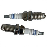 Bougies d'allumage double électrode en iridium Auto FLR8LDCU+9 0242229654 0242229878 0242229519 pour BMW VW SUZUKI GM09146367 Bujia