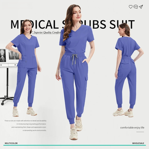 Nuovo Set di Divise Mediche Personalizzabili per Infermieri, Morbido e Traspirante, per <span class=keywords><strong>Personale</strong></span> <span class=keywords><strong>Infermieristico</strong></span> - Product Image 3