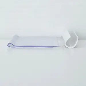 clear plastic pvc shelf display clip strip for supermarket shelves