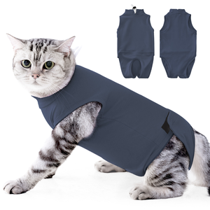 Combinaison de récupération post-opératoire pour chat, anti-léchage, pour la convalescence après stérilisation, vêtement médical, vente en gros - Product Image 6