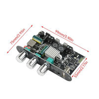 Module de carte amplificateur ZK-1001U DC9-24V Mono, prend en charge la puce d'amplificateur APP TPA3116D2