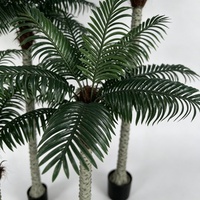 Neue Künstliche Areca-Triandra-Bäume, Künstliche Pflanzen, Künstliche Bäume, Grünpflanzen im Topf für Hotel, Zuhause, Café