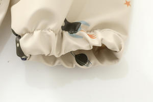 Hot Selling Denmark Polyester Waterproof Long Sleeve Baby Bibs Baby Smock <strong>Apron</strong> for Eating &amp; Led Weaning - Product Image 6