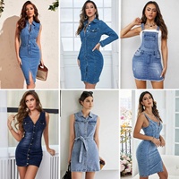 Vêtements en gros de marque 2024, grande réduction, liquidation de stock, vente de robes pour femmes, robes en coton/polyester/soie, tous âges