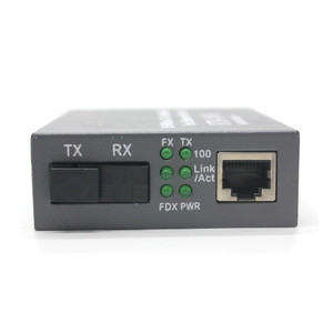 Convertidor de Medios de Fibra Óptica de 1000m, 20km, Fibra Dual - Product Image 1