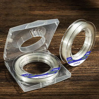 CHILENT Tali Pancing Fluorocarbon Berkualitas Baik 50/100m Bahan Karbon Harga Murah untuk Perlengkapan Memancing