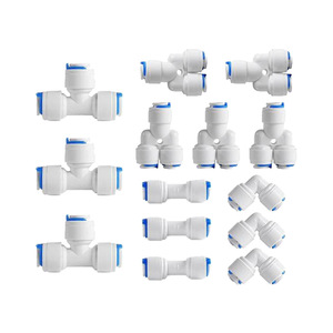 <b>Quick</b> <b>Connector</b> Plastic 2 In T Type Fitting For Water Filter Household Use Strong Compatibility - Product Image 1