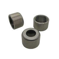 Tuerca de Bloqueo Moleteada OEM M12 de Acero Inoxidable 304 CNC para Mecanizado de Aluminio y Acero Inoxidable IN;7903232 SHIVCNC Perforación y Brochado