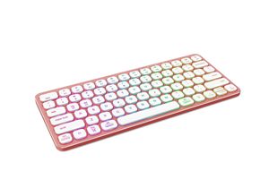 87 Phím 7 RGB Hợp Kim Nhôm Scisso Feett Bàn Phím Siêu Mỏng Cho Mac, Kích Thước Nhỏ, <span class=keywords><strong>Bluetooth</strong></span> Và Có Dây Dual-Chế Độ Bàn Phím - Product Image 5