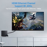 Câble Mini HDMI vers HDMI 4K 60Hz 18 Gbps HDMI 2.0 en spirale, cordon mâle-mâle à angle droit de 90 degrés pour caméra et moniteur