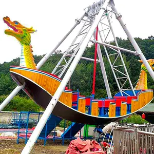 China Fabricante profesional Proveedor Diseño 24 asientos Barco vikingo Parque temático Swing Rides Mini Pirate Ship Ride para la venta