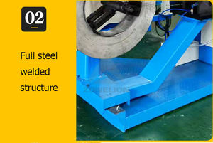 Máquina formadora de conductos en espiral Tubo de acero galvanizado Máquina formadora de conductos redondos en espiral - Product Image 4