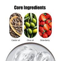 Gel coiffant végétalien personnalisé à marque privée, tenue extrême, longue durée, brillance intense, pour tresses et torsades