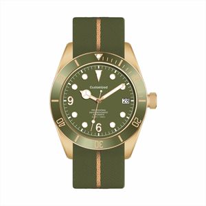 <span class=keywords><strong>Montre</strong></span> mécanique automatique de luxe pour <span class=keywords><strong>homme</strong></span>, boîtier en bronze rétro, logo personnalisé OEM, <span class=keywords><strong>montre</strong></span> de plongée en laiton bronze, style pilote d'affaires - Product Image 4