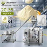 Machine d'emballage automatique de pâtes haute précision avec remplisseur à vis sans fin 90-2500g pour café, lait, épices, aliments, sachets à 3 soudures latérales en film/feuille