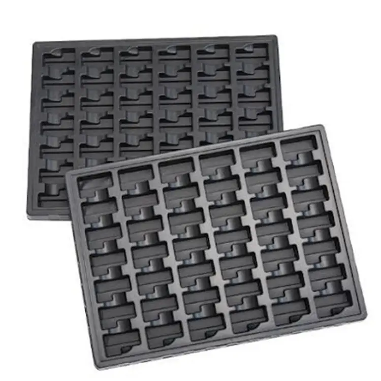 ESD Blister Tray Factory Gua Plástico para relógios inteligentes Cera derrete Clamshell Embalagem Plástico Aceitar Material de embalagem PVC HPP