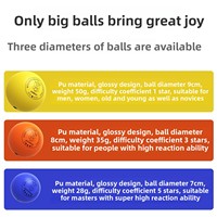WOSWEIR Gym Fitness Reflex PU Foaming Speed Balls Set Three Pcs Boxing Punching Ball Reflex Ball With Headband