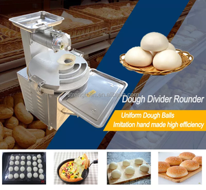 Divisora Boleadora De Masa <span class=keywords><strong>Panaderia</strong></span> Máquina automática de cilindros moldeadores de masa para hacer bollos al vapor redondos - Product Image 4