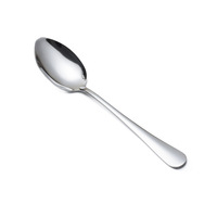 Dinyon OEM/ODM Cuillère-fourchette en acier inoxydable 1010 à long manche, finition miroir, pour café, dessert, soupe, aliments, hôtels et restaurants populaires