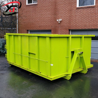 Benne à crochet personnalisée pour la collecte des déchets de construction Corps de camion jetable pour application de déchets solides