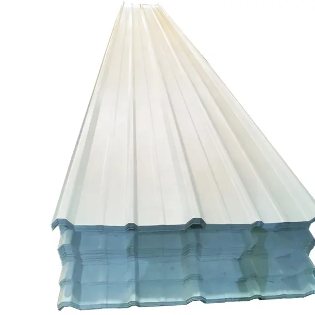 Lámina de plástico PVC anticorrosión para techo, suministro de China
