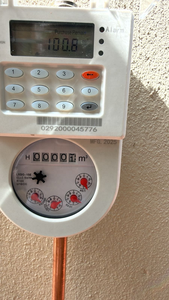 Compteur d'eau intelligent prépayé domestique en nylon DN15, Compteur d'eau STS, Compteur d'eau à jetons, Système <span class=keywords><strong>de</strong></span> prépaiement pour distributeur automatique d'eau - Product Image 5